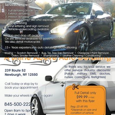 A Shine Above Auto Detailing