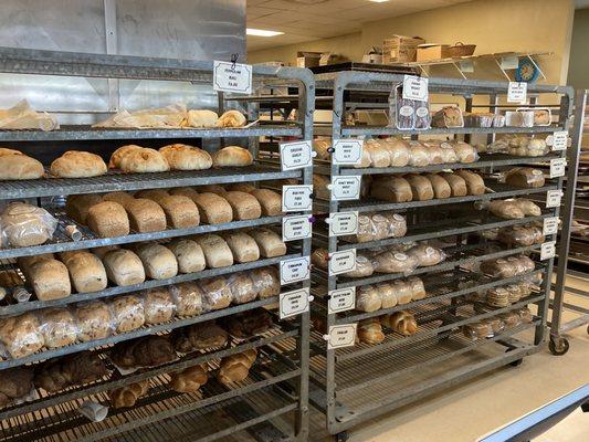 A wide variety of delicious breads