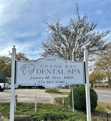 exterior sign - Grand Bay Dental Spa