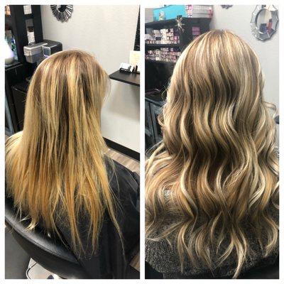 Before and after. Amy is amazing!