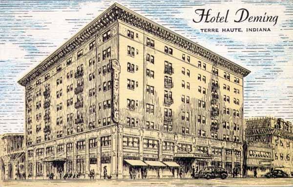 Hotel Deming postcard