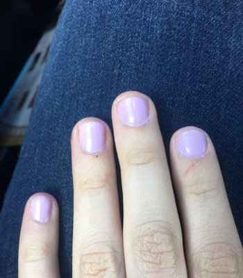 Shellac manicure color 28