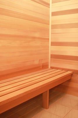 Newly installed Sauna