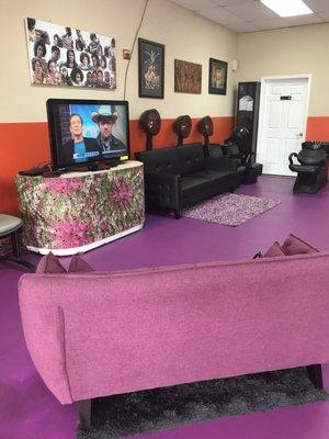 New Waiting Area with HDTV