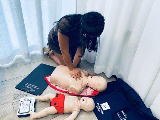 Take some time to learn First Aid & CPR. 
It saves lives and it works.