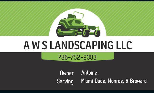 A W S LANDSCAPING