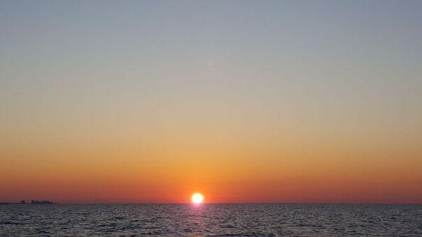 Sunrise over Destin Florida