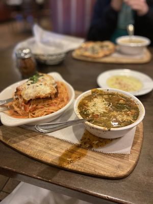 Chicken Parmesan Minestrone Soup