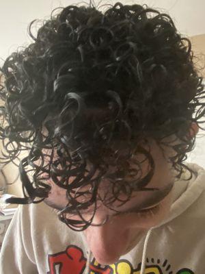 Curly perm