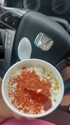 Elote en vaso