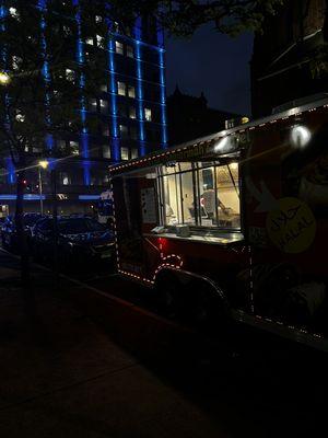 Food Truck at Night