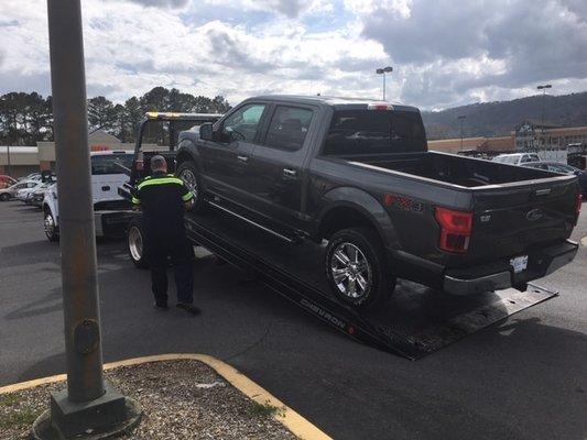 Brand new truck with 100 miles goes back to dealer