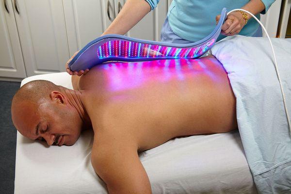 Celluma LED light panel can help with pain by using near infrared light to stimulate healing and repair