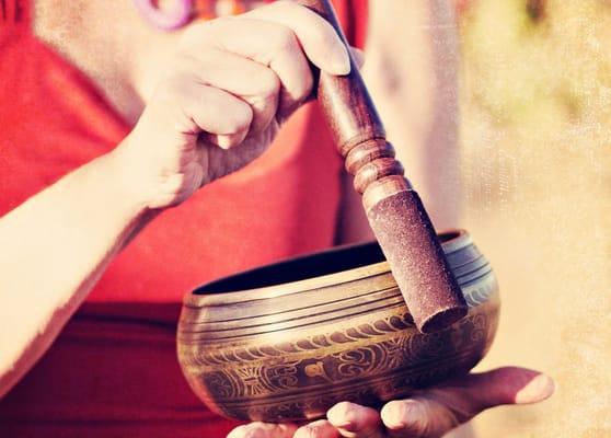 Tibetan bowls promote healing in cancer patients