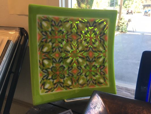 Glass Art Trays!