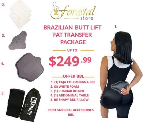 Brazilian Butt Lift Fat Transfer Packege Ofeer BBL.