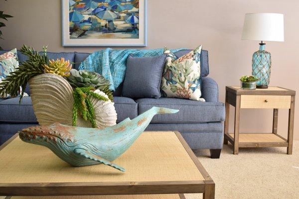 The whales are in on Maui! Fantastic new accessories and sofa sleepers.