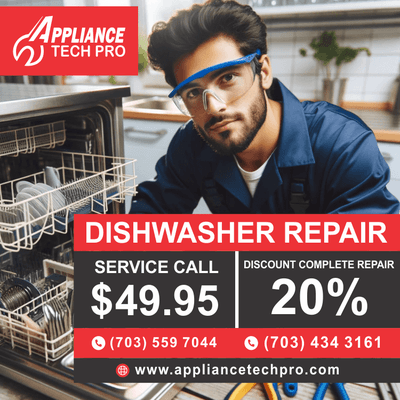 best dishwasher repair service in Virginia