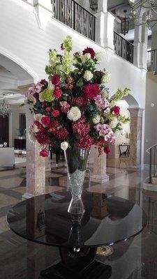 Grand Arrangement for a Grand Foyer