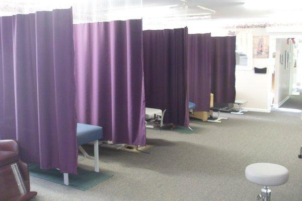 Our large therapy bay