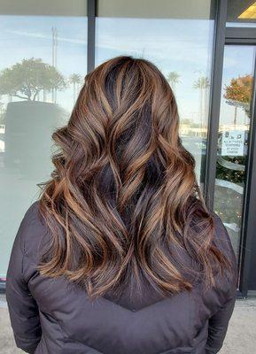 Painted balayage