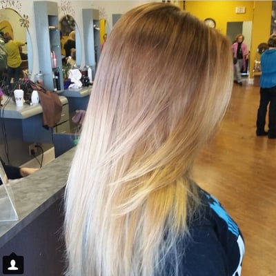 Copper Blonde Ombre!