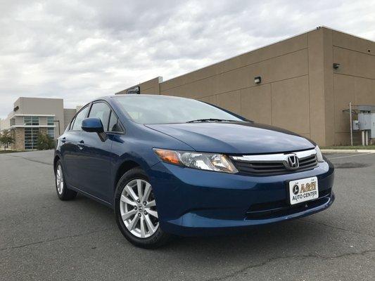 2012 Honda Civic with only 60k miles for sale