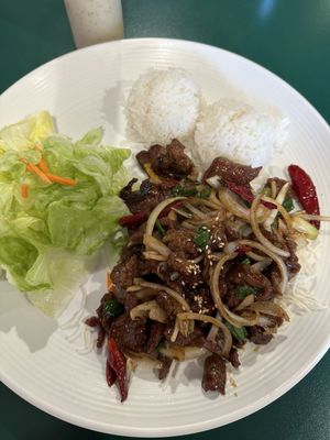 W1. Mongolian Beef