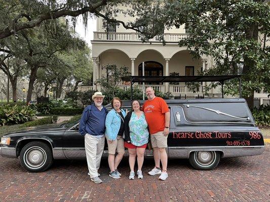 Ghost tour in Savannah