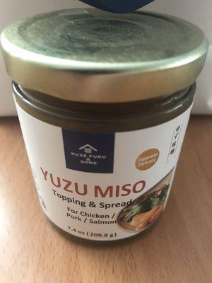 Kuze Fuku Yuzu Miso Topping & Spread