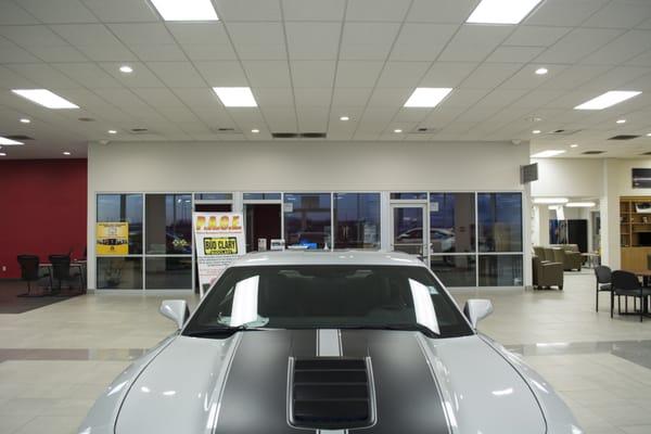 Chevrolet showroom