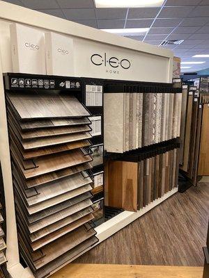 A large selection of Luxury Vinyl.