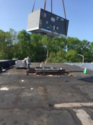 Commercial Roof top unit replacement 2.