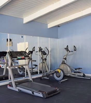 On-site fitness room