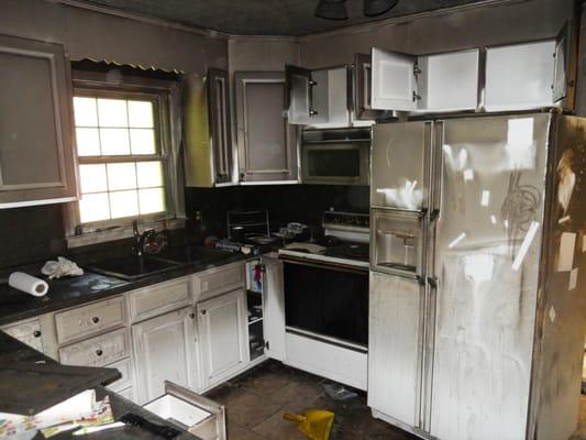 Kitchen Fire/ Smoke Claim