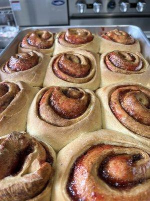 Raspberry Cinnamon Rolls