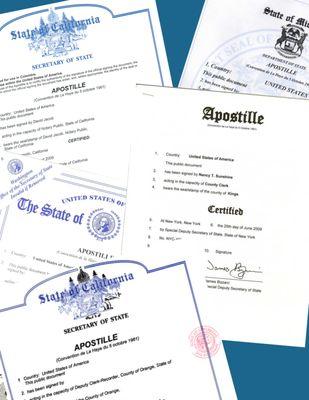 Need an Apostille? Planning a Destination Wedding? Studying abroad? Moving to another country? Let us help you with your situation.