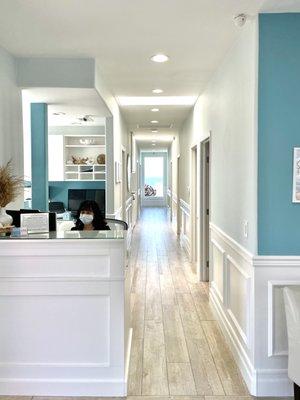 Front Desk with an Ocean View!