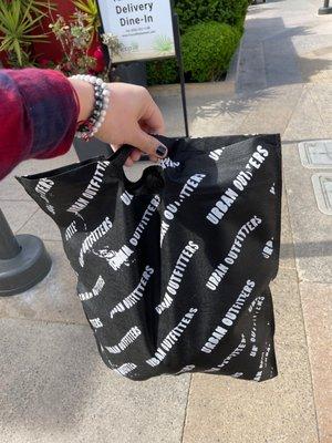 Shopping bag.