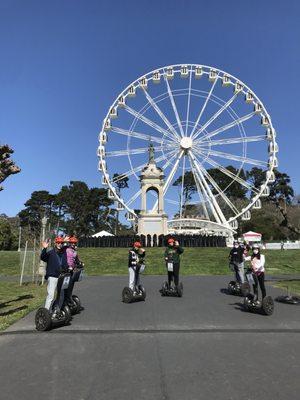 Segway tour thru Golden Gate Park