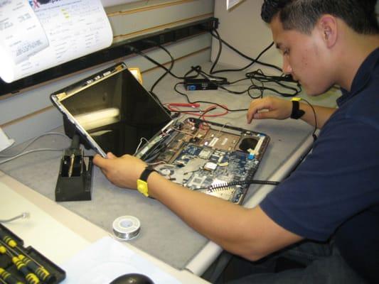 laptop motherboard repair specialist