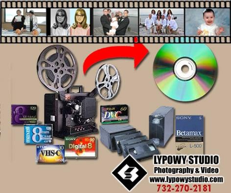 Lypowy Studio transfer all formats of video and film to DVD