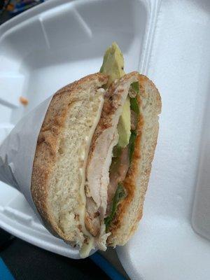 Chicken breast torta