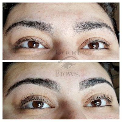 Lash Lift and Brow Wax