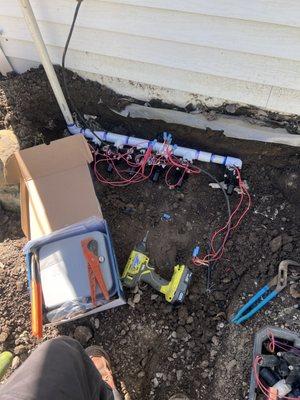 New WiFi sprinkler installation