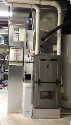 Rheem Furnace Install