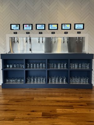 Self service beer and wine bar