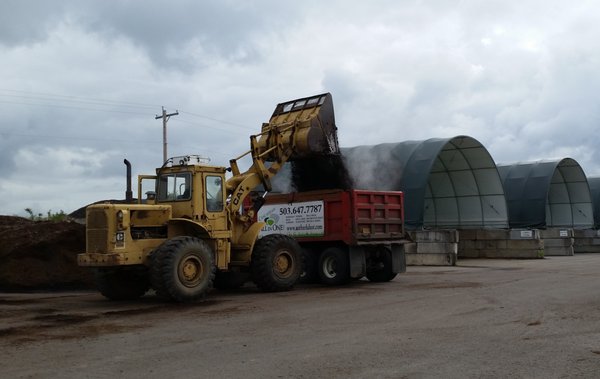 Our big truck can deliver up to 10 cubic yards of rock or 22 yards of bark mulch to the entire Washington County / Portland Metro area.