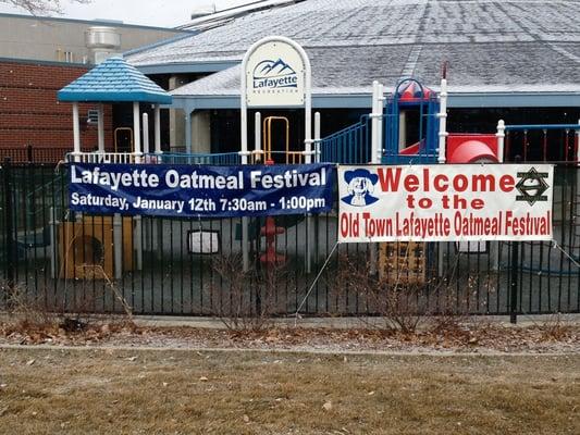 Oatmeal Fest health fair at the Bob L Burger Recreation Center