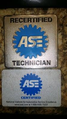 We have Certified Technicians.